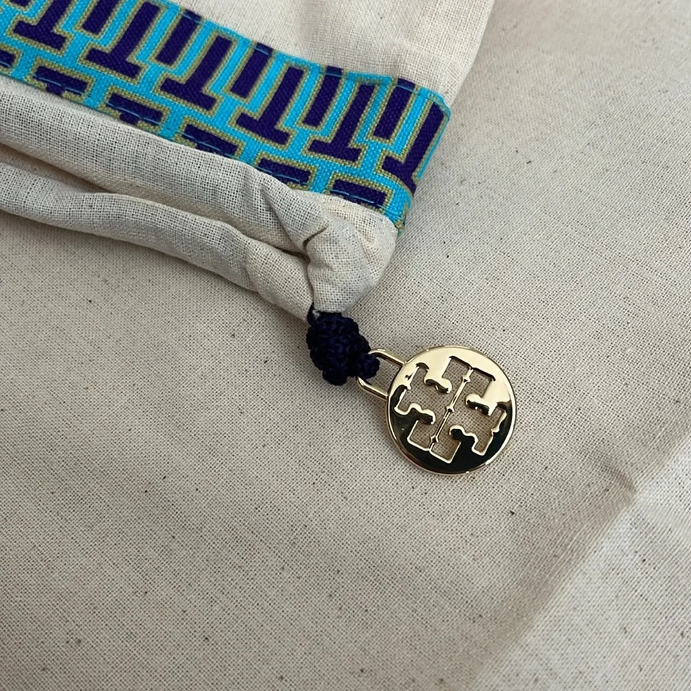 Tory Burch Dust Bag with Blue Trim